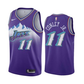 Canotte Uomo Utah Jazz Mike Conley JR 11 Nike 2022-23 Classic Edition Viola Swingman